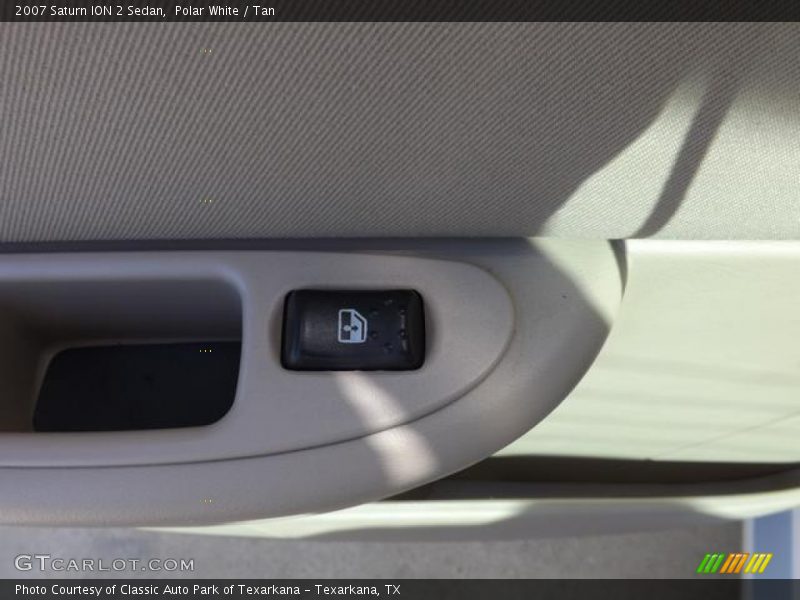 Polar White / Tan 2007 Saturn ION 2 Sedan