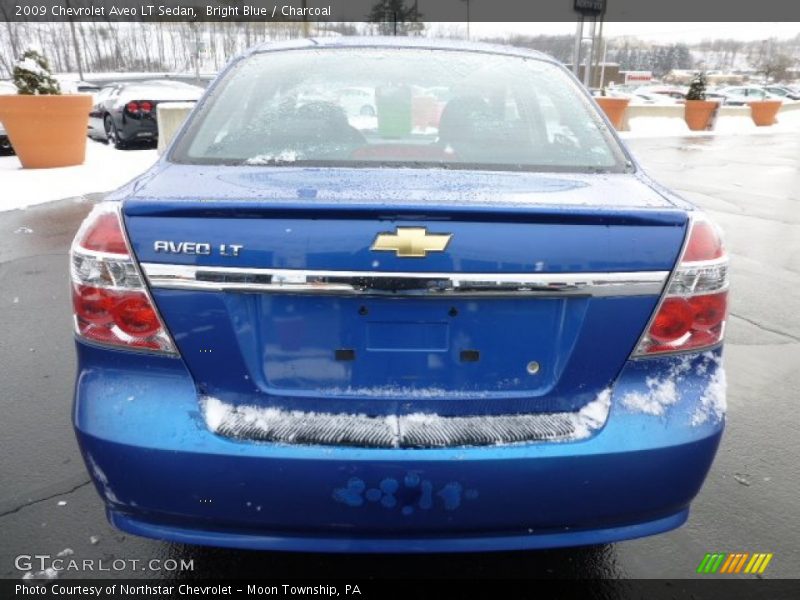 Bright Blue / Charcoal 2009 Chevrolet Aveo LT Sedan
