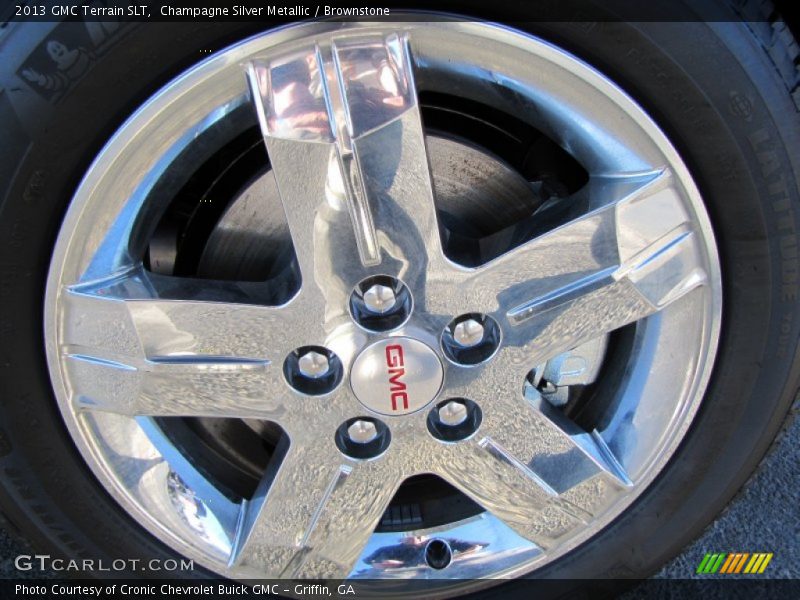 Champagne Silver Metallic / Brownstone 2013 GMC Terrain SLT