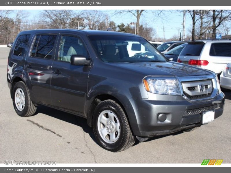 Polished Metal Metallic / Gray 2010 Honda Pilot LX 4WD