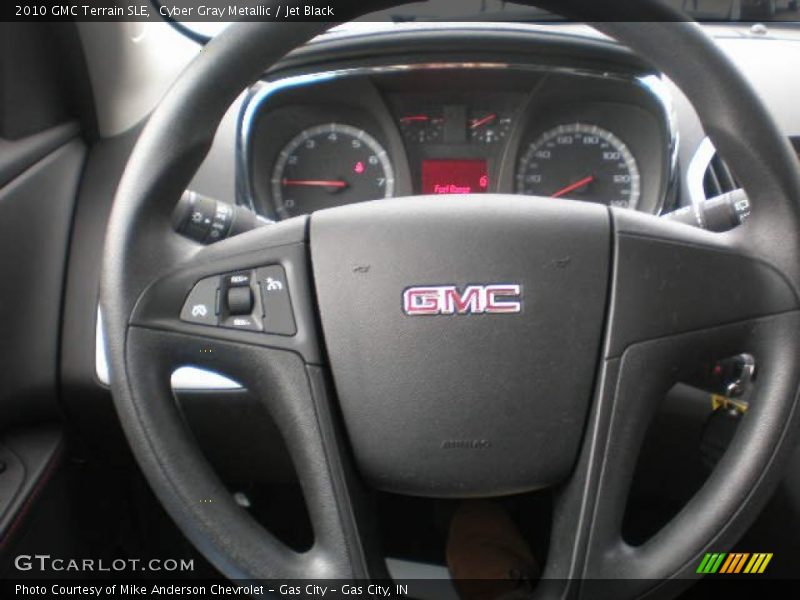 Cyber Gray Metallic / Jet Black 2010 GMC Terrain SLE