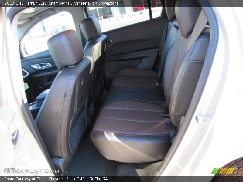 Champagne Silver Metallic / Brownstone 2013 GMC Terrain SLT