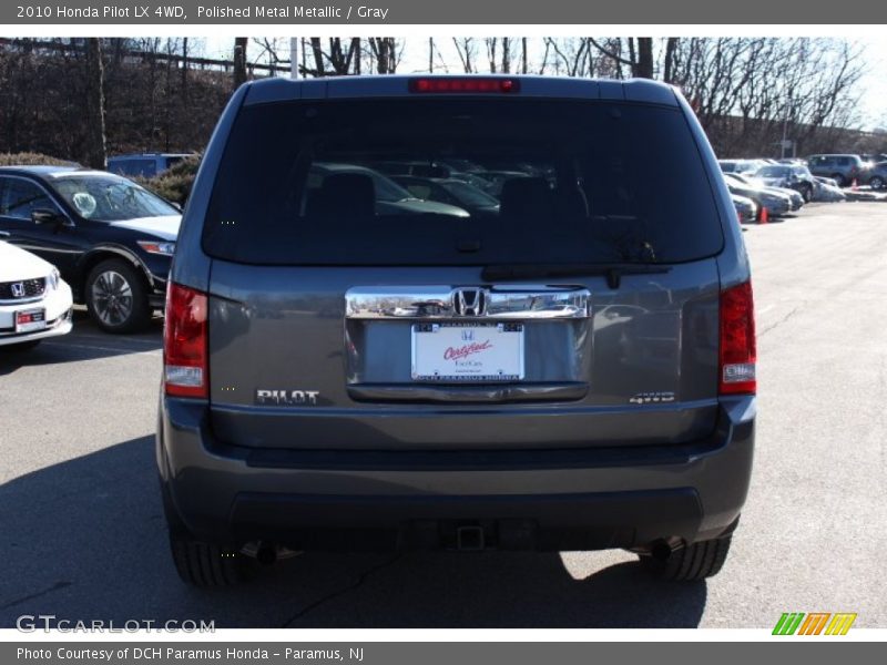 Polished Metal Metallic / Gray 2010 Honda Pilot LX 4WD