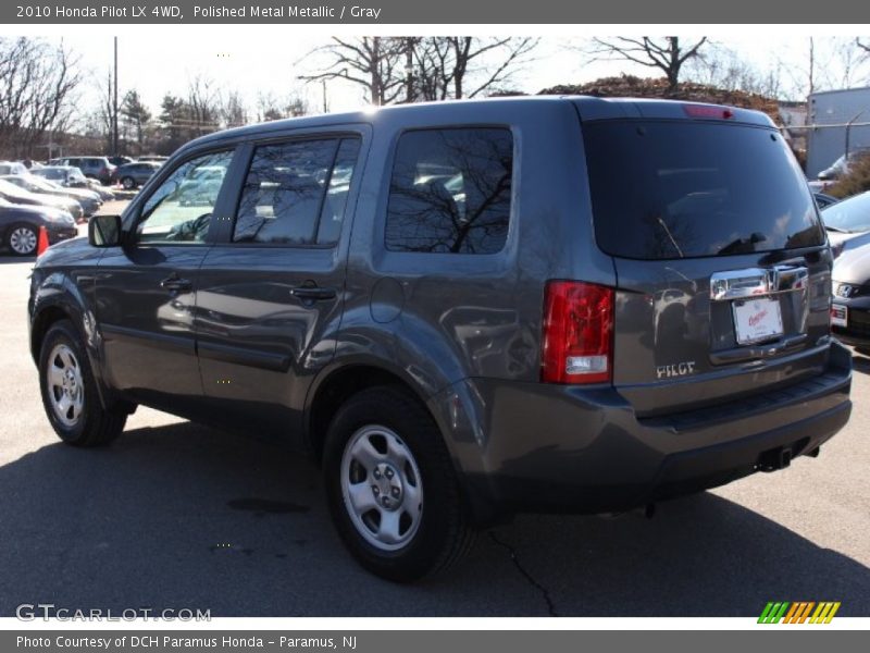 Polished Metal Metallic / Gray 2010 Honda Pilot LX 4WD