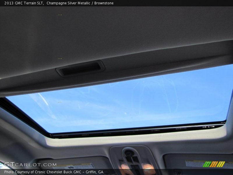 Champagne Silver Metallic / Brownstone 2013 GMC Terrain SLT
