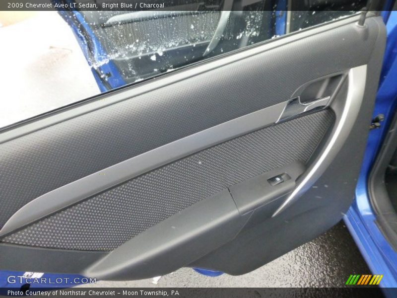 Bright Blue / Charcoal 2009 Chevrolet Aveo LT Sedan