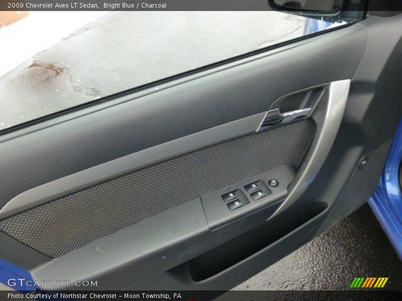 Bright Blue / Charcoal 2009 Chevrolet Aveo LT Sedan