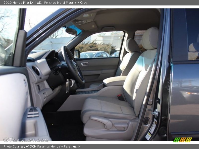 Front Seat of 2010 Pilot LX 4WD