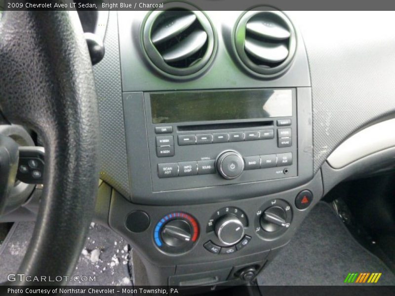 Bright Blue / Charcoal 2009 Chevrolet Aveo LT Sedan