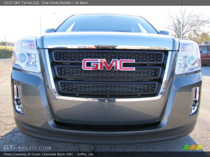 Gray Green Metallic / Jet Black 2013 GMC Terrain SLE