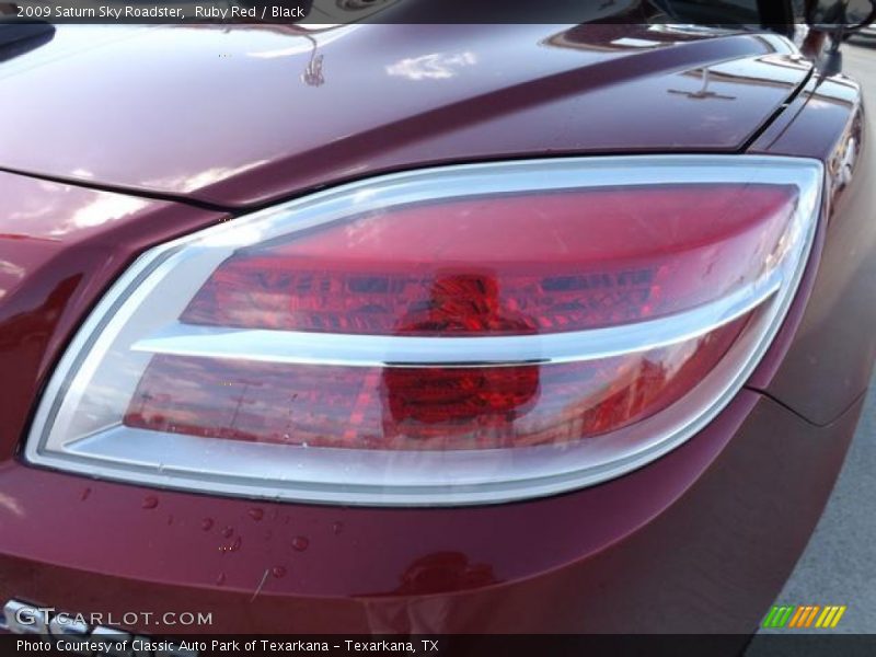 Ruby Red / Black 2009 Saturn Sky Roadster