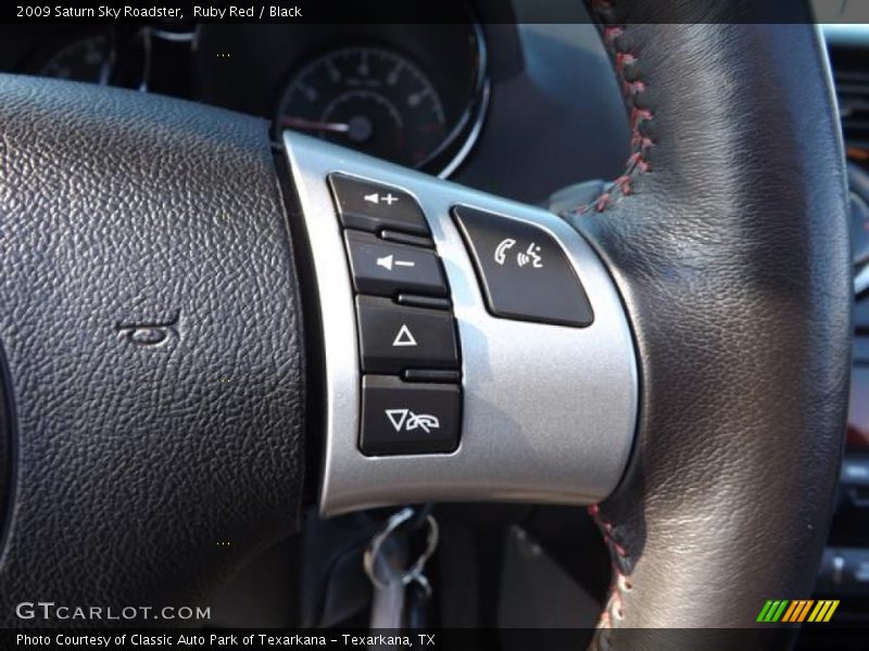 Controls of 2009 Sky Roadster