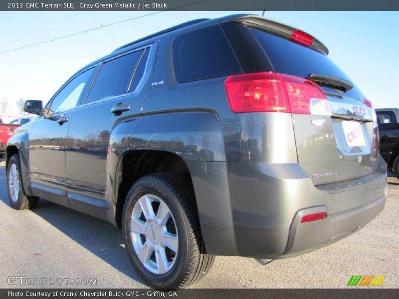 Gray Green Metallic / Jet Black 2013 GMC Terrain SLE