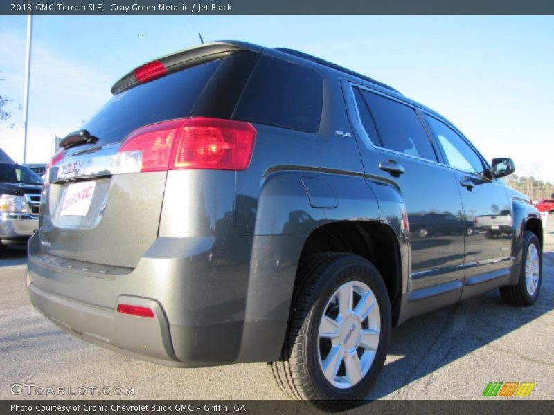 Gray Green Metallic / Jet Black 2013 GMC Terrain SLE