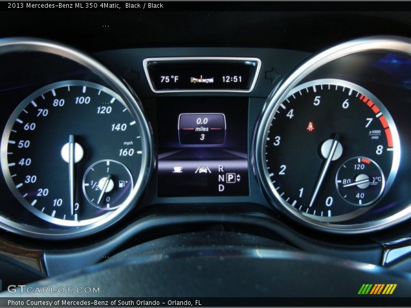 Black / Black 2013 Mercedes-Benz ML 350 4Matic