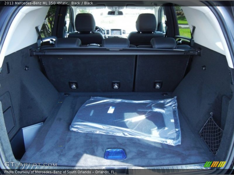Black / Black 2013 Mercedes-Benz ML 350 4Matic