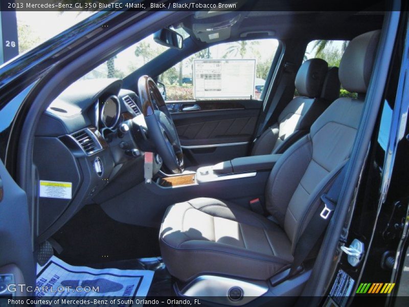  2013 GL 350 BlueTEC 4Matic Black/Tobacco Brown Interior