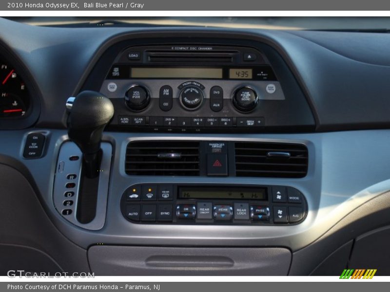 Bali Blue Pearl / Gray 2010 Honda Odyssey EX