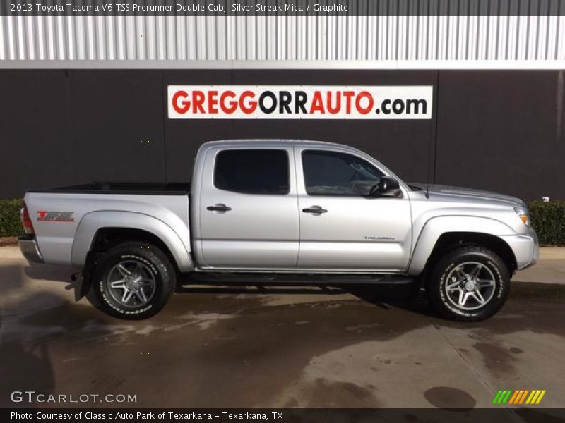 Silver Streak Mica / Graphite 2013 Toyota Tacoma V6 TSS Prerunner Double Cab