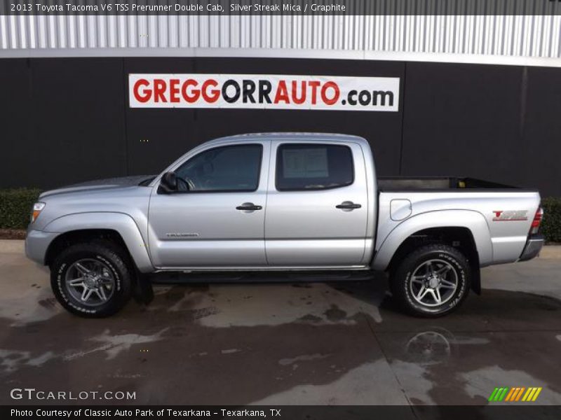 Silver Streak Mica / Graphite 2013 Toyota Tacoma V6 TSS Prerunner Double Cab