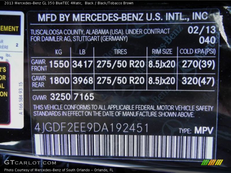 040 - 2013 Mercedes-Benz GL 350 BlueTEC 4Matic