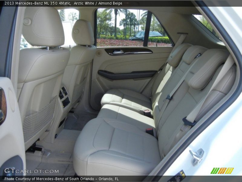 Arctic White / Almond Beige 2013 Mercedes-Benz ML 350 4Matic