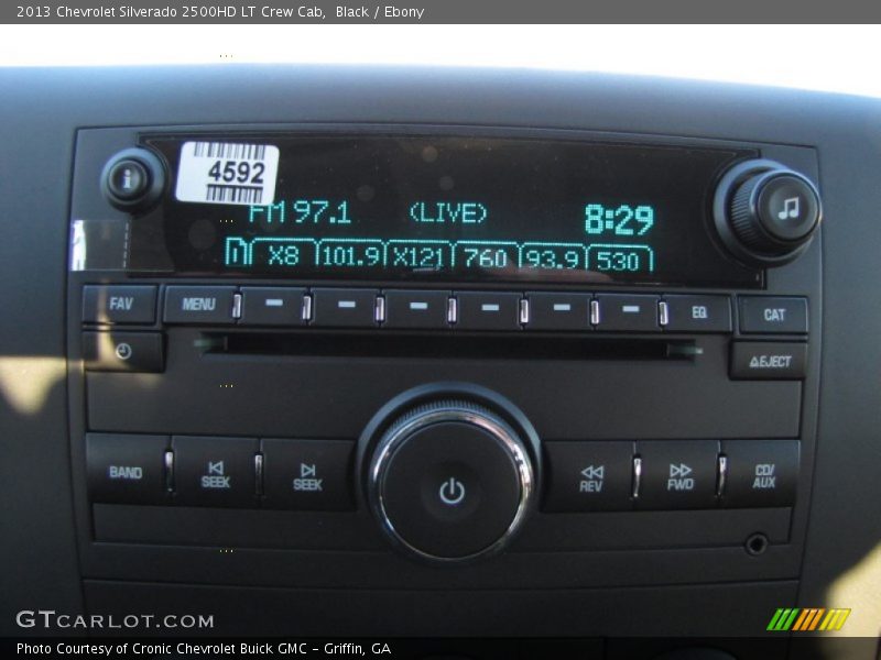 Audio System of 2013 Silverado 2500HD LT Crew Cab
