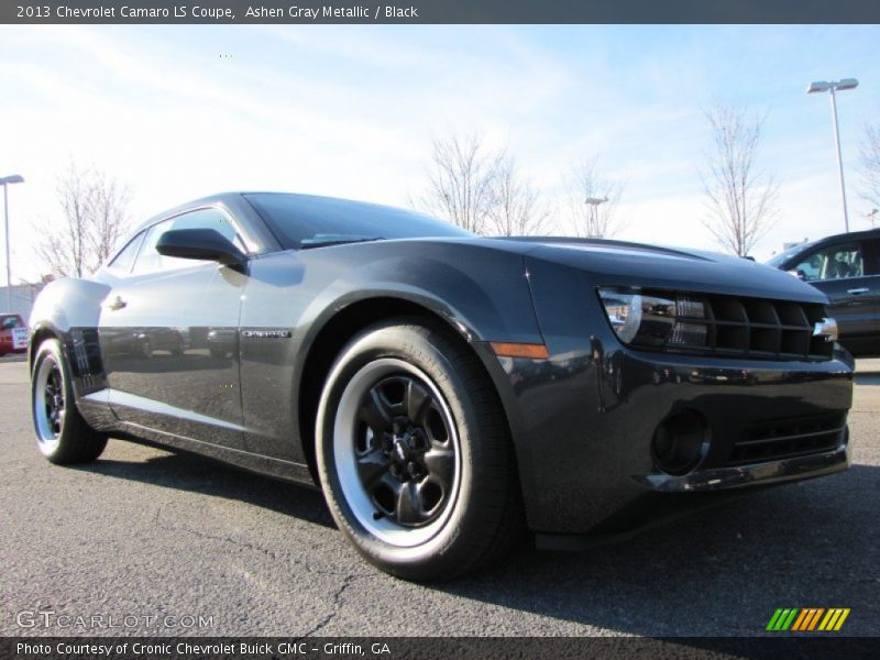 Ashen Gray Metallic / Black 2013 Chevrolet Camaro LS Coupe