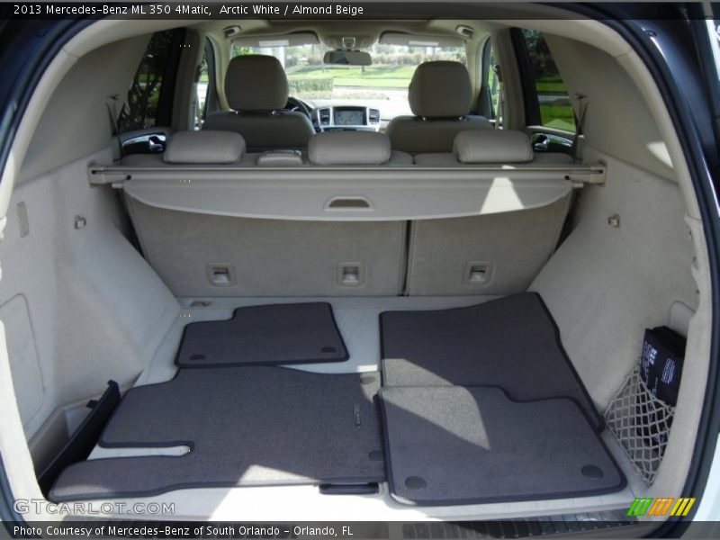 Arctic White / Almond Beige 2013 Mercedes-Benz ML 350 4Matic