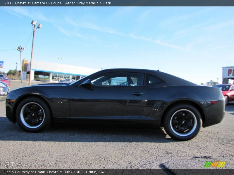 Ashen Gray Metallic / Black 2013 Chevrolet Camaro LS Coupe