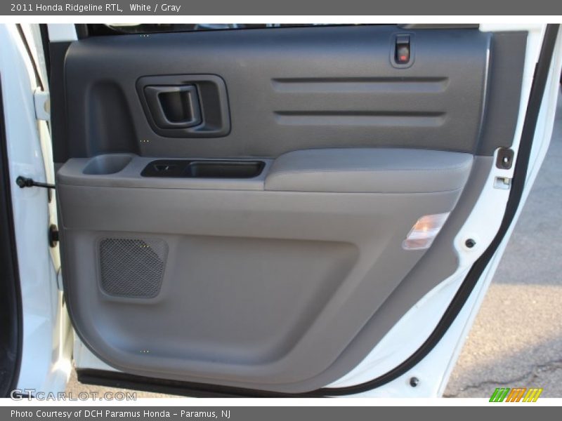 White / Gray 2011 Honda Ridgeline RTL