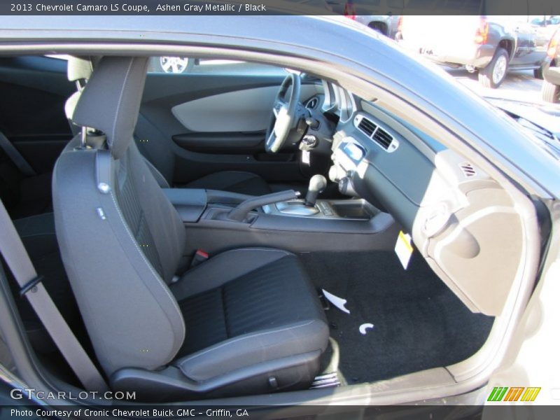 Ashen Gray Metallic / Black 2013 Chevrolet Camaro LS Coupe