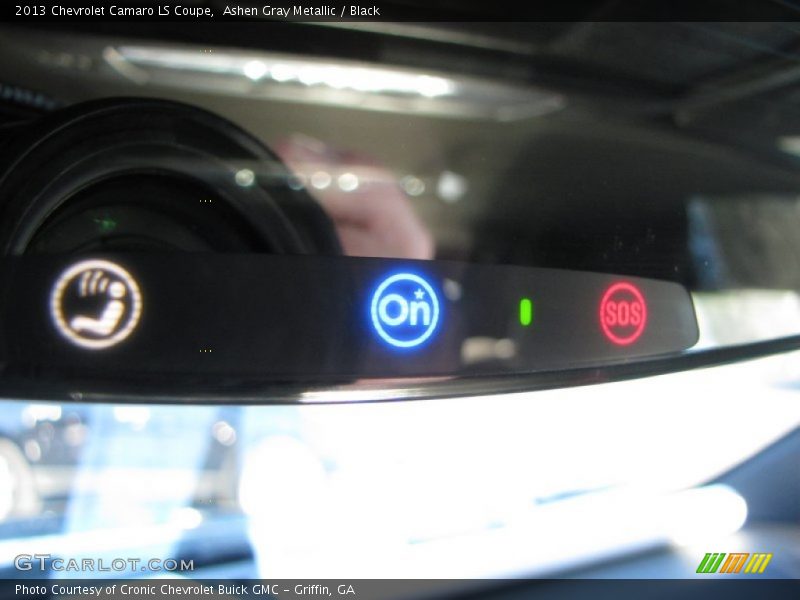 Ashen Gray Metallic / Black 2013 Chevrolet Camaro LS Coupe