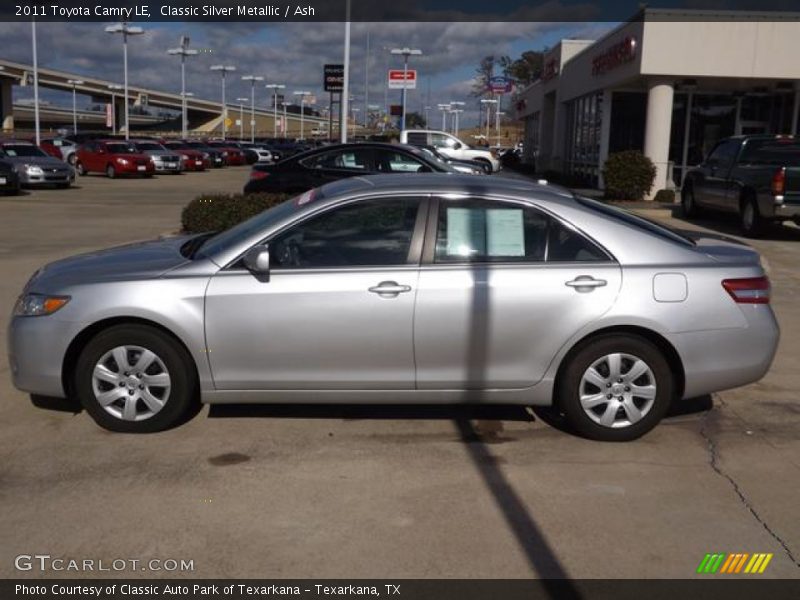 Classic Silver Metallic / Ash 2011 Toyota Camry LE