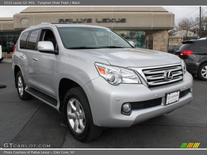 Tungsten Silver Pearl / Black 2010 Lexus GX 460