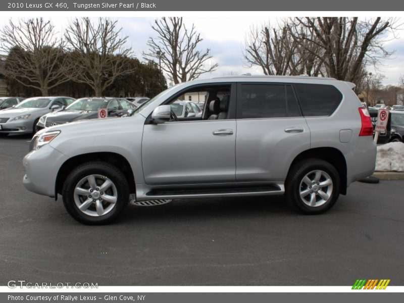 Tungsten Silver Pearl / Black 2010 Lexus GX 460