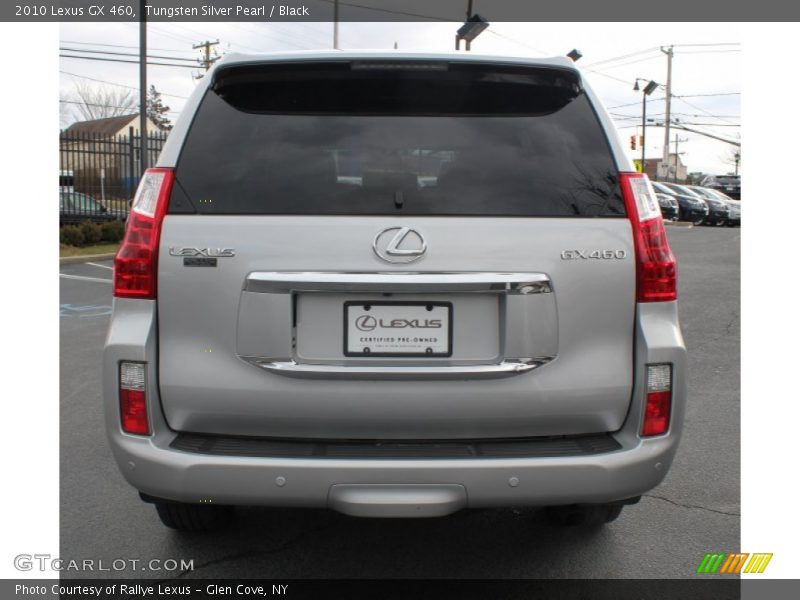 Tungsten Silver Pearl / Black 2010 Lexus GX 460