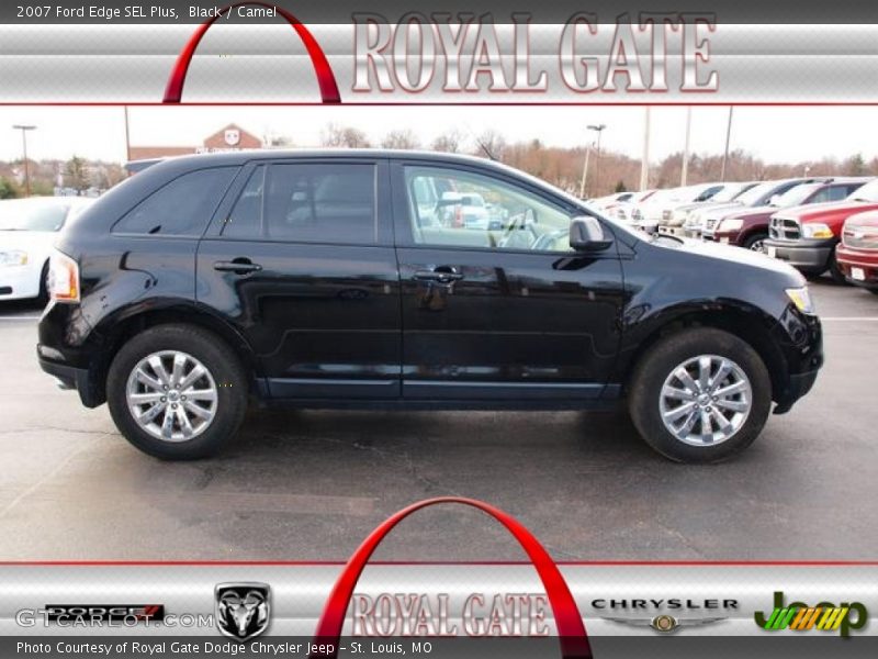 Black / Camel 2007 Ford Edge SEL Plus