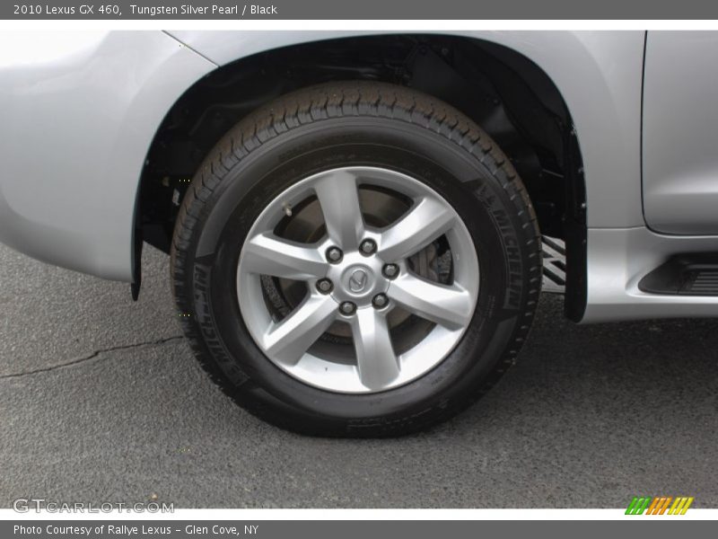 Tungsten Silver Pearl / Black 2010 Lexus GX 460
