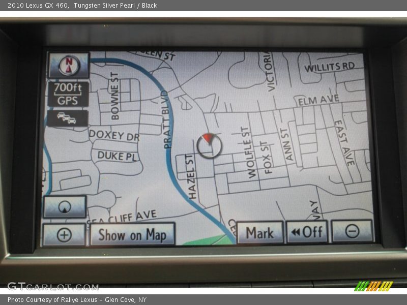 Tungsten Silver Pearl / Black 2010 Lexus GX 460