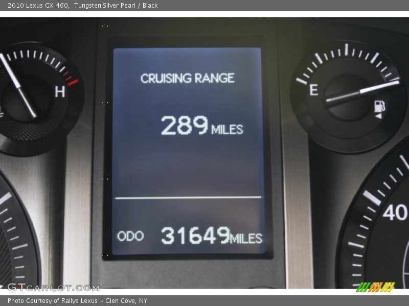 Tungsten Silver Pearl / Black 2010 Lexus GX 460