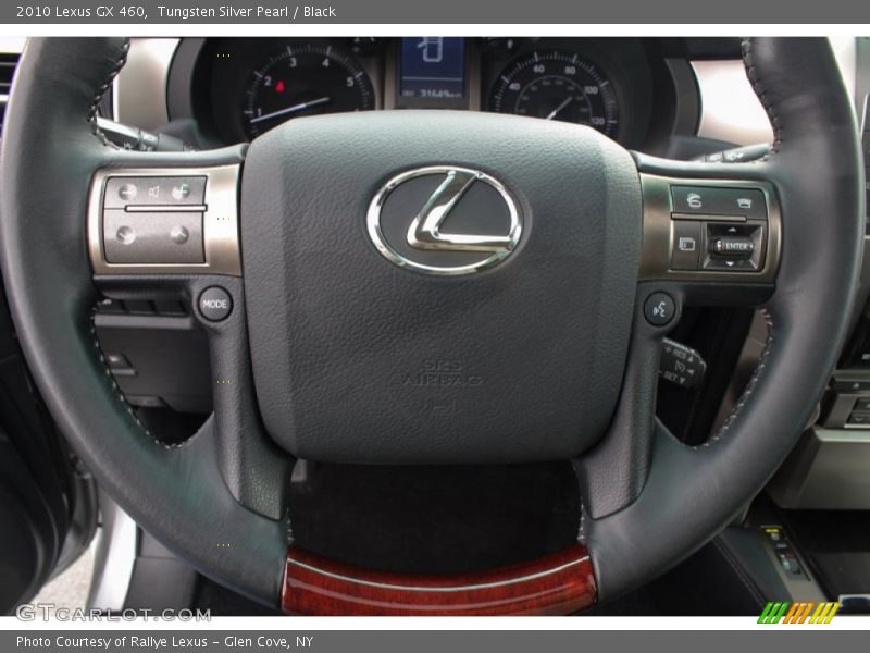 Tungsten Silver Pearl / Black 2010 Lexus GX 460