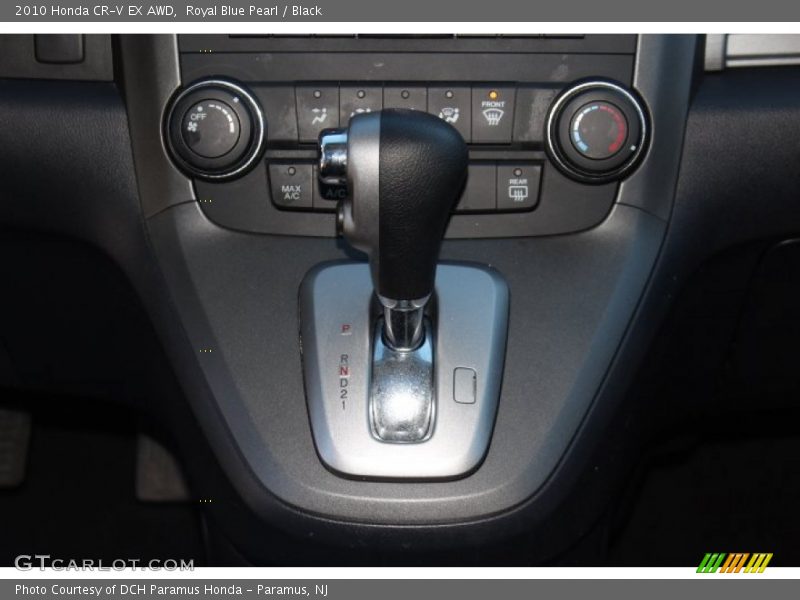 Royal Blue Pearl / Black 2010 Honda CR-V EX AWD