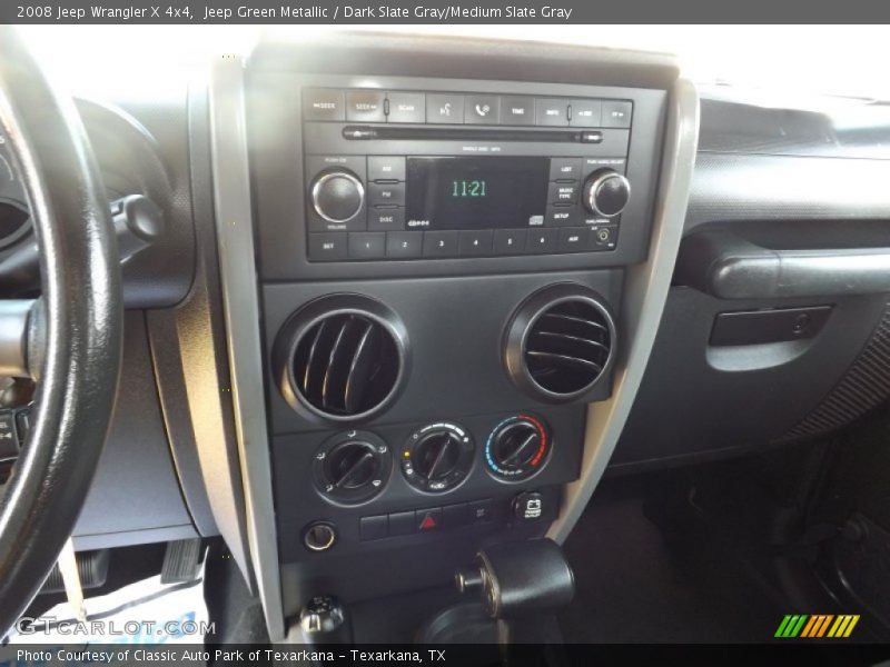 Jeep Green Metallic / Dark Slate Gray/Medium Slate Gray 2008 Jeep Wrangler X 4x4