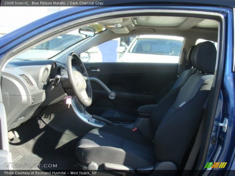 Blue Ribbon Metallic / Dark Charcoal Gray 2008 Scion tC