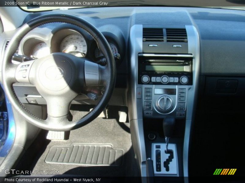 Blue Ribbon Metallic / Dark Charcoal Gray 2008 Scion tC