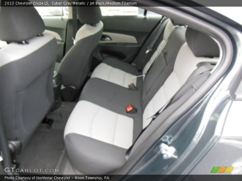 Cyber Gray Metallic / Jet Black/Medium Titanium 2013 Chevrolet Cruze LS