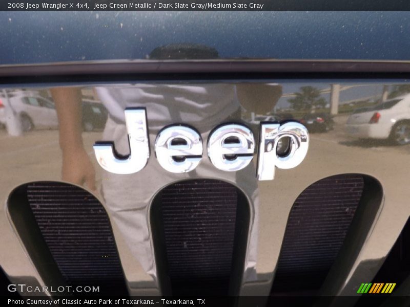 Jeep Green Metallic / Dark Slate Gray/Medium Slate Gray 2008 Jeep Wrangler X 4x4