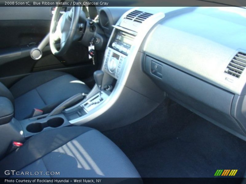 Blue Ribbon Metallic / Dark Charcoal Gray 2008 Scion tC