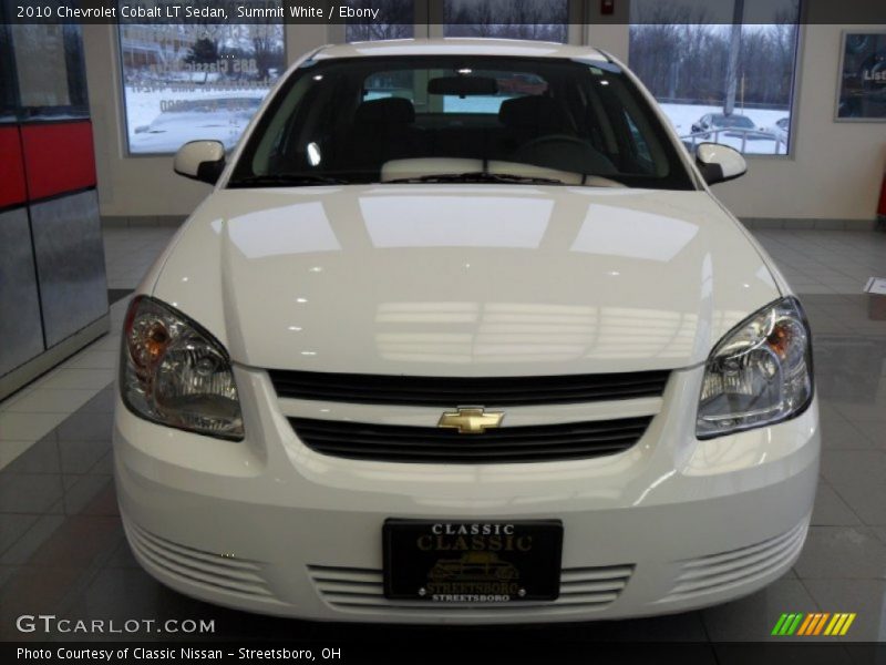 Summit White / Ebony 2010 Chevrolet Cobalt LT Sedan